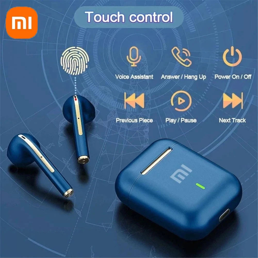 XIAOMI-Fones de ouvido sem fio Bluetooth, fone de ouvido estéreo, fone de ouvid