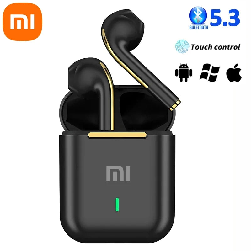 XIAOMI-Fones de ouvido sem fio Bluetooth, fone de ouvido estéreo, fone de ouvid