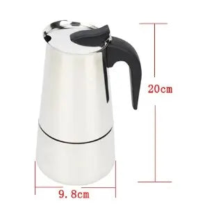 4/6/9 Xícaras Moka Pot Caffe Máquina De Espresso Copos De Café Latte Percoado 